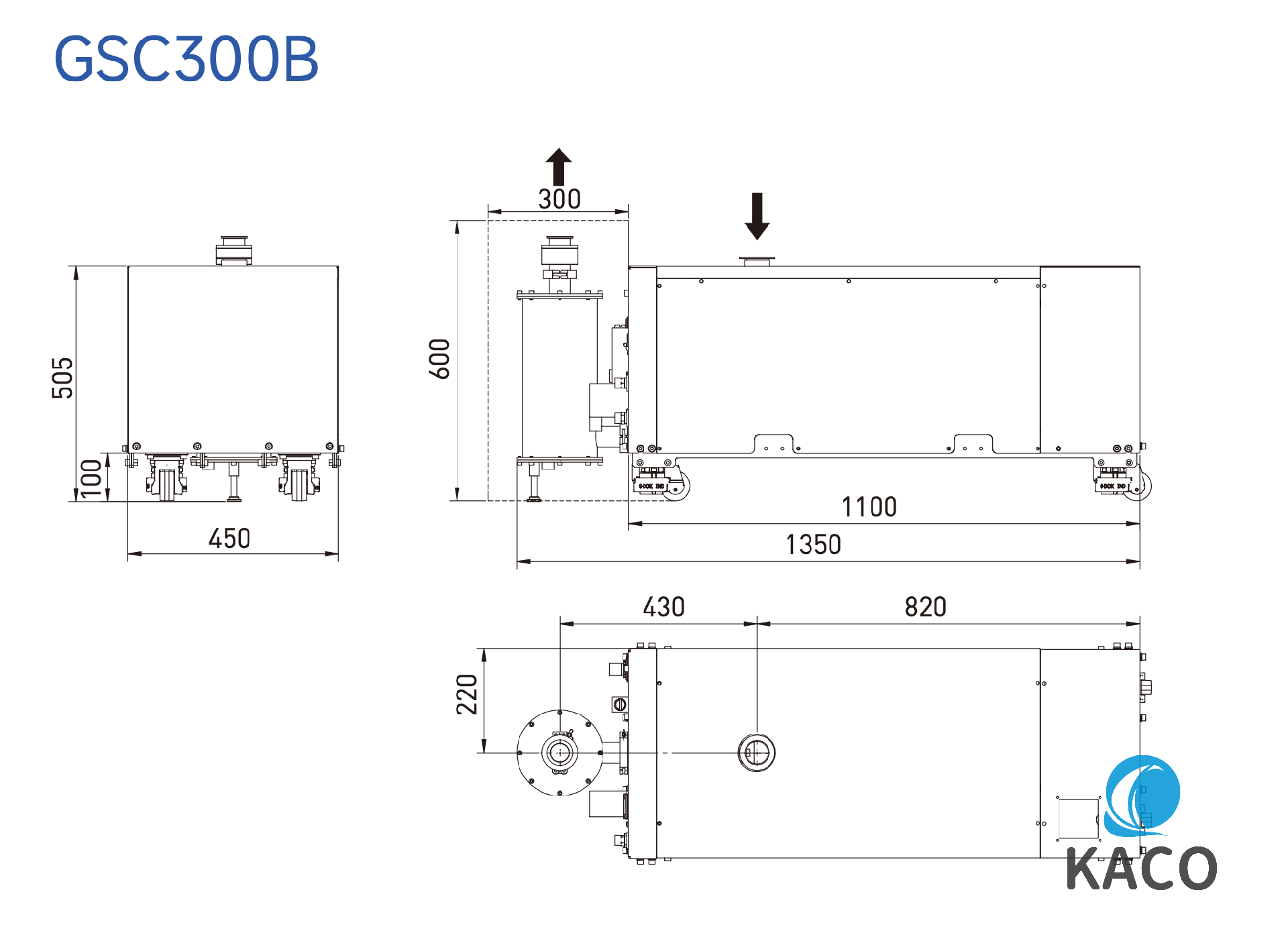 鮑斯GSC300B安裝圖紙